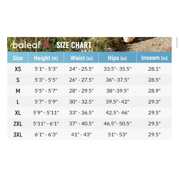 Baleaf Women's 2XL UPF 50+ Wide leg Hiking Pants Gray Water Resistant Pockets - Picture 8 of 10